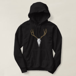 Anpassbarer Maultierhirsch-Schädel Hoodie