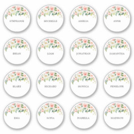 Anpassbarer Name des Ehegatten Dankeschön Sticker