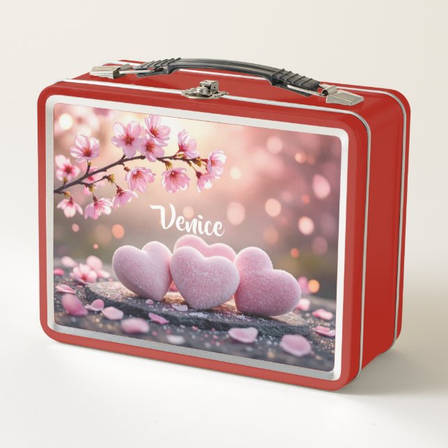 Anpassbarer Name - Personalisierte Lunchbox (Vorderseite)