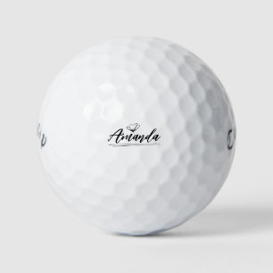 Anpassbarer Name Turnier Spaß Geburtstagsgeschenk Golfball