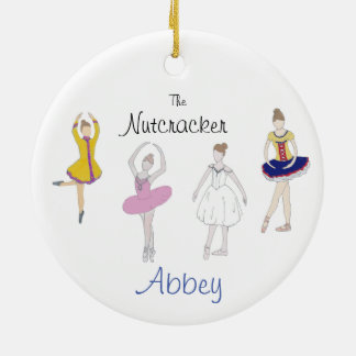 Anpassbarer Nussknacker Schnee/Akelei/China Keramik Ornament