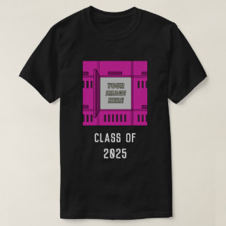 Anpassbarer Open Locker Frame Violet T - Shirt