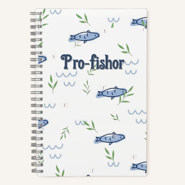 Anpassbarer Profishor Notizbuch (Vorderseite)