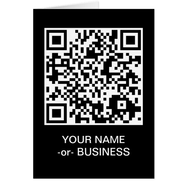 anpassbarer QR-Code (Vorne)