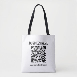 Anpassbarer QR-Code & Firmenname