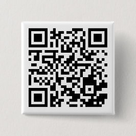 Anpassbarer QR-Code-Quadratknopf für jeden Zweck Button