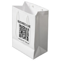Anpassbarer QR-Code und Geschäftsname