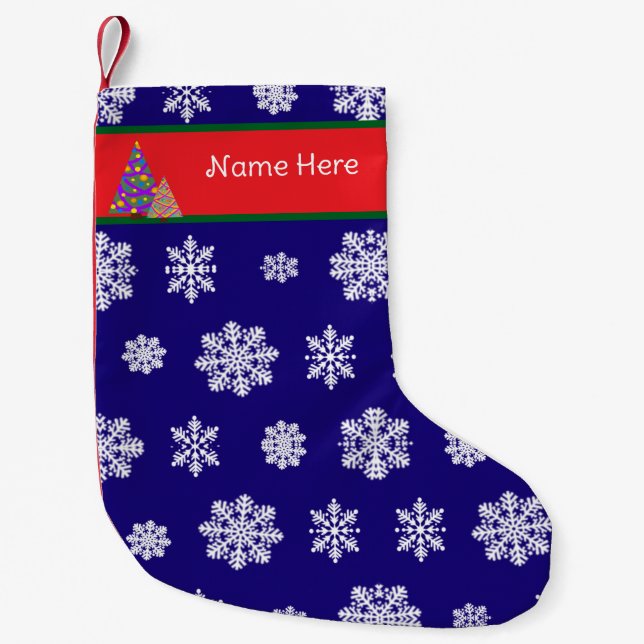 Anpassbarer Strumpf Kleiner Weihnachtsstrumpf (Vorderseite)