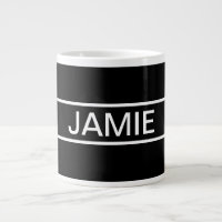 Anpassbarer Text | Bold Modern Black & White