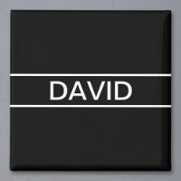 Anpassbarer Text | Bold Modern Black & White