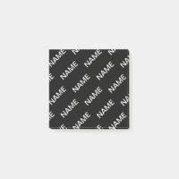 Anpassbarer Text | Bold Modern Black & White