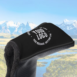 Anpassbarer Text & Ihr hochgeladenes Logo oder Bil Golf Headcover