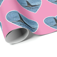 Anpassbarer Wassermann Orca Schwertwal Rosa