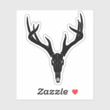 Anpassbarer Weißwedelhirsch-Schädel