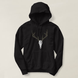 Anpassbarer Weißwedelhirsch-Schädel Hoodie