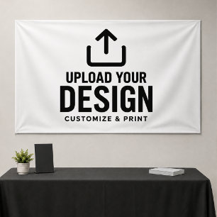 Anpassbares 5x3' leeres Firmenschild-Banner Banner