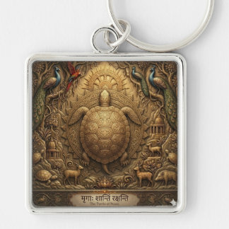 Anpassbares Antikes-Schildkröten-Kunst-Erbe-Schlüs Schlüsselanhänger