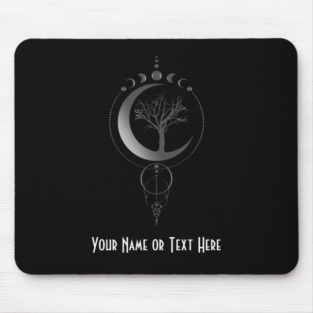 Anpassbares Baum-des-Lebens-Mauspad Mousepad (Vorne)