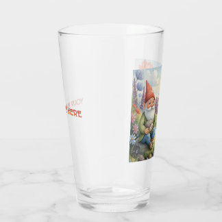 Anpassbares Cottacore-gemütliches Bierglas  Glas