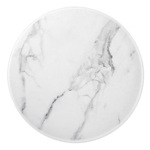 Anpassbares Elegantes Marmor Keramikknauf