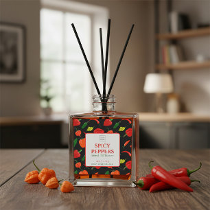 Anpassbares Etikett für Reed-Diffuser mit scharfen Quadratischer Aufkleber