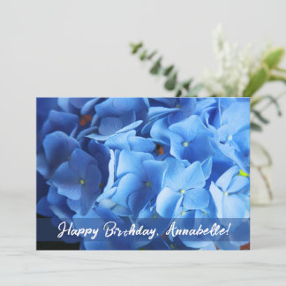 Anpassbares florales Design | Grußkarte für jeden Dankeskarte