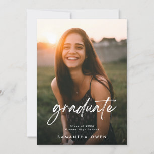 Anpassbares Foto für Hochschulabsolventen Ankündigung