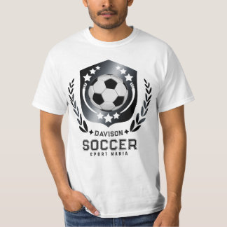 Anpassbares Fußball-Logo | Geschenke für Männer T-Shirt