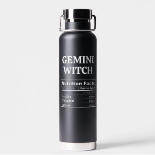 Anpassbares Gemini-Geschenk Sternzeichen Astrologi Trinkflasche