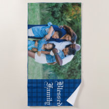 Anpassbares gesegnetes Familienfoto 