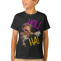 Anpassbares "Holi Hai" Lebendiges T-Shirt für Jung
