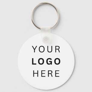 Anpassbares Immobilien-Logo Business Swag Merch Schlüsselanhänger