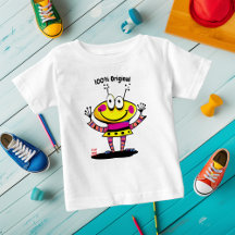 Anpassbares Lustiges Alien-Kinder-T-Shirt