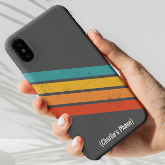 Anpassbares Retro-Handyhülle Minimalistisches Desi iPhone 12 Pro Hülle