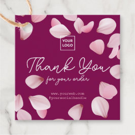 Anpassbares Sakura-Geschäft-Dankeschön-Tag Geschenkanhänger