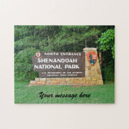 Anpassbares Shenandoah-Nationalpark-Puzzle Puzzle