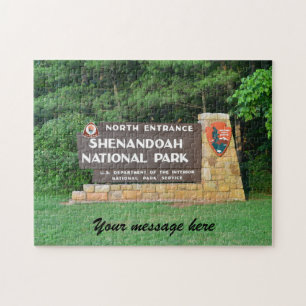 Anpassbares Shenandoah-Nationalpark-Puzzle Puzzle