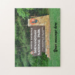 Anpassbares Shenandoah-Nationalpark-Puzzle Puzzle