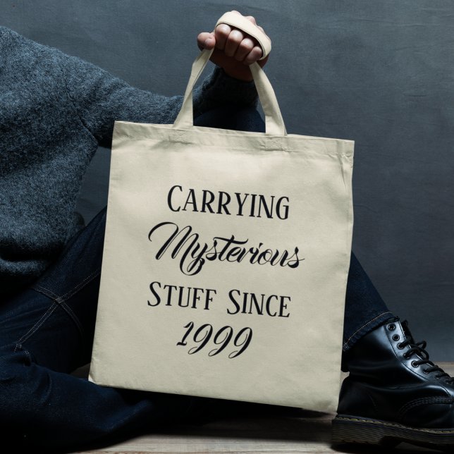 Anpassbares Skript-Geschenk im Vintage-Stil Tragetasche (Von Creator hochgeladen)