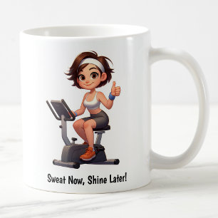 Anpassbares Spinningbike-Training Kaffeetasse