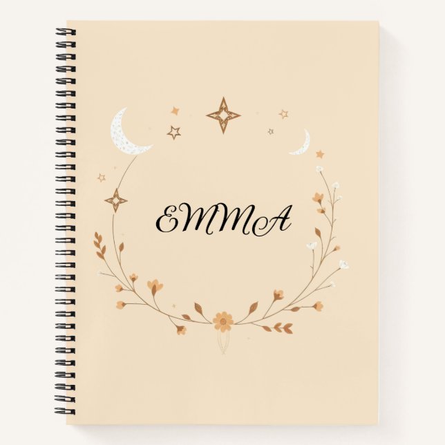 anpassbares SpiralNotebook Notizbuch (Vorderseite)