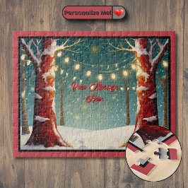 Anpassbares Weihnachten Puzzle