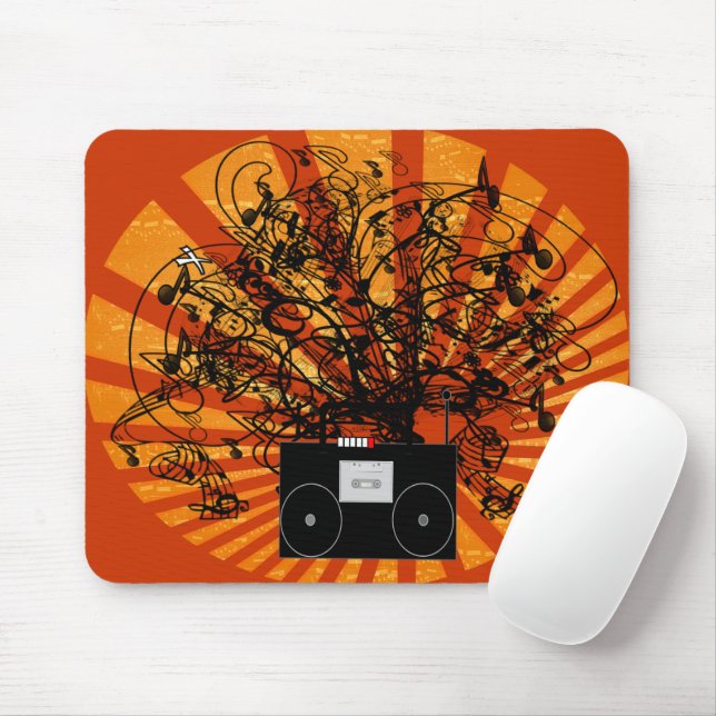 Anpassen an jede Hintergrundfarbe - Maßgeschneider Mousepad (Mit Mouse)