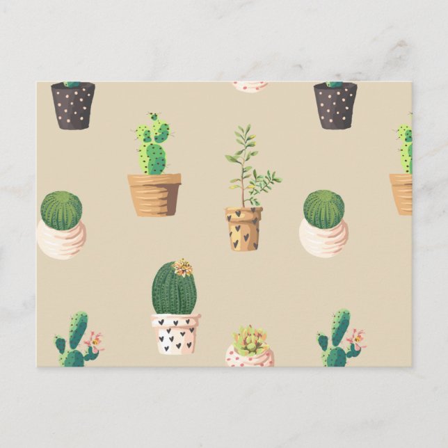 Anpassen Cooler Blume Postkarte (Vorderseite)