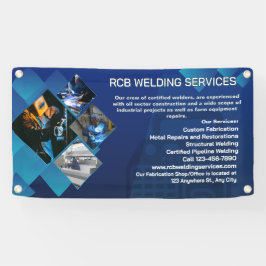 Anpassen der Dienstleistungen für Schweißunternehm Banner