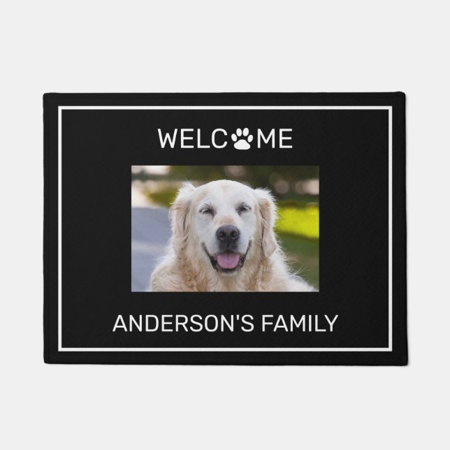 Anpassen der Dog-Foto-Doormat Fußmatte (Vorderseite)