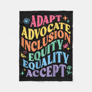 Anpassen der Equity-Gleichheit für Advocate Fleecedecke