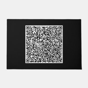 Anpassen der Farbabdeckung für den QR-Code Fußmatte