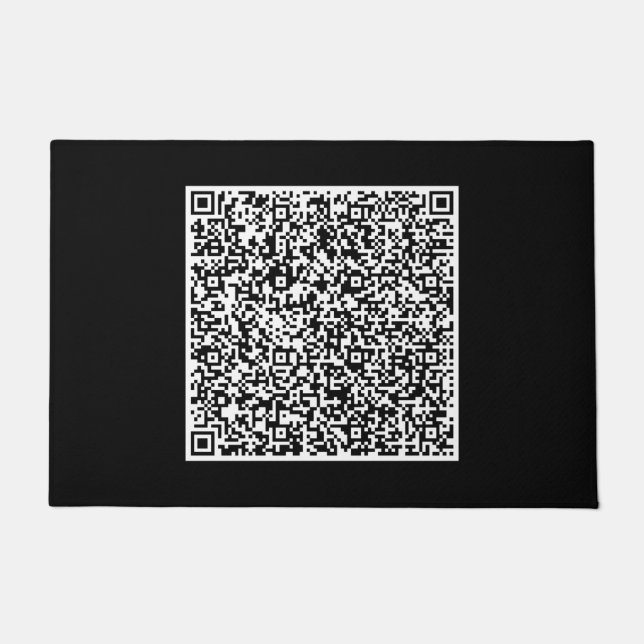 Anpassen der Farbabdeckung für den QR-Code Fußmatte (Vorderseite)