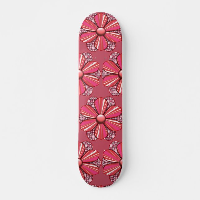 Anpassen der Hübschen Blume Skateboard (Vorne)